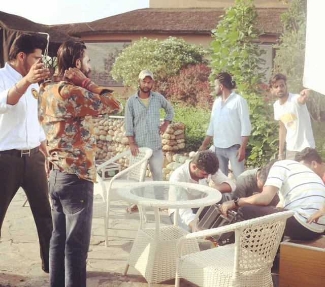 Shoot diary photograph 41: behind the scenes and creative collaborations.