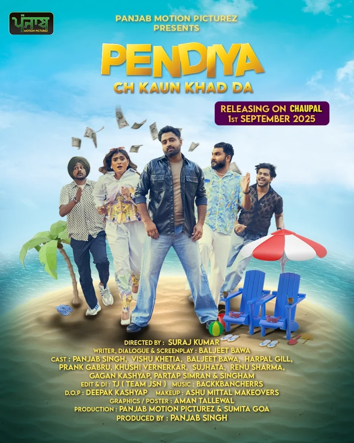Pendya Ch Kaun Khad Da — Official poster